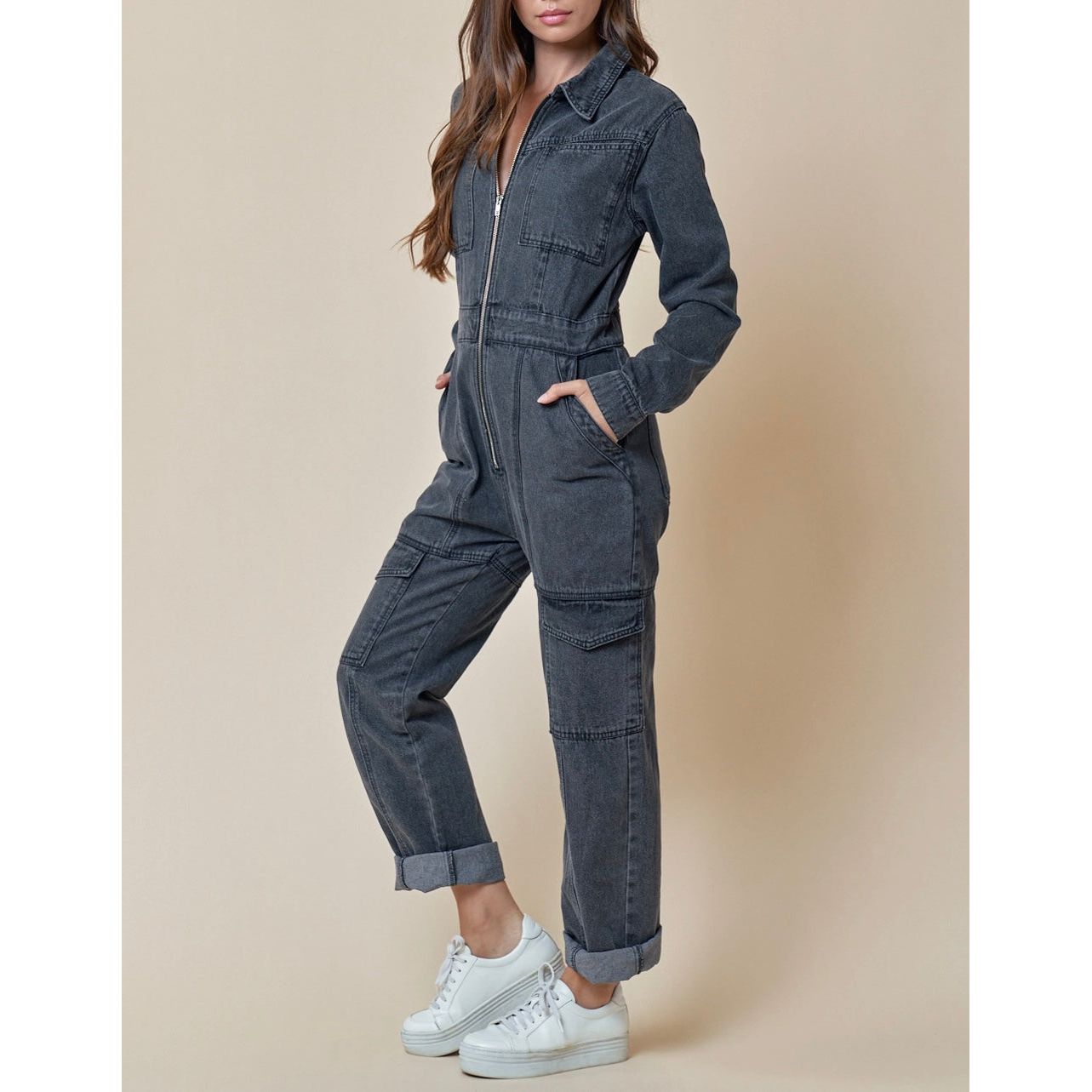 Ellis Denim Jumpsuit