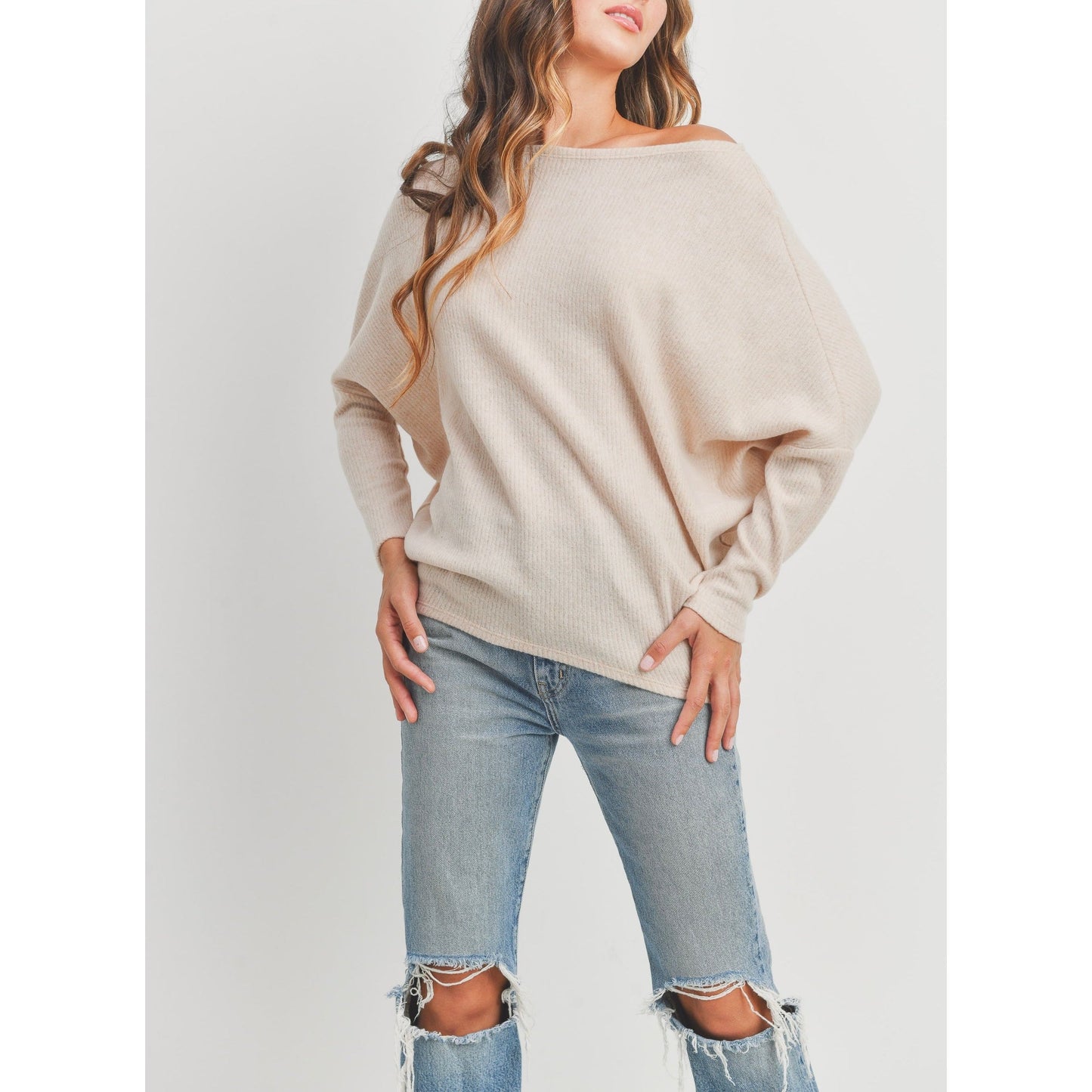 Harper Rib Soft Knit Top