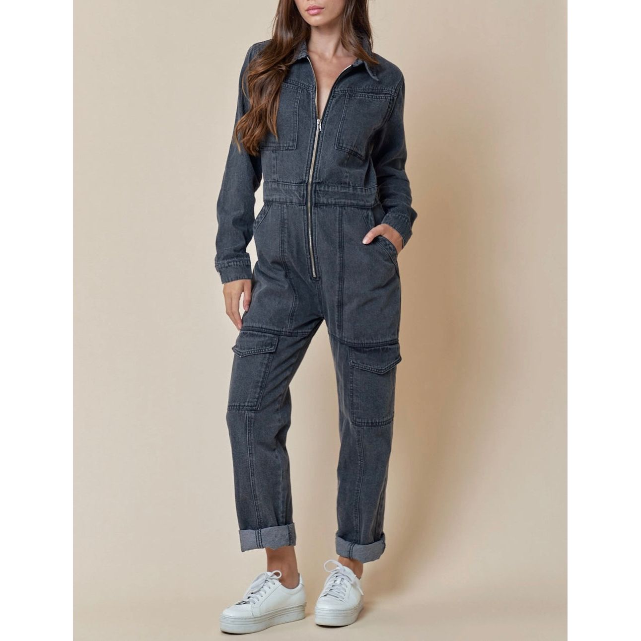Ellis Denim Jumpsuit