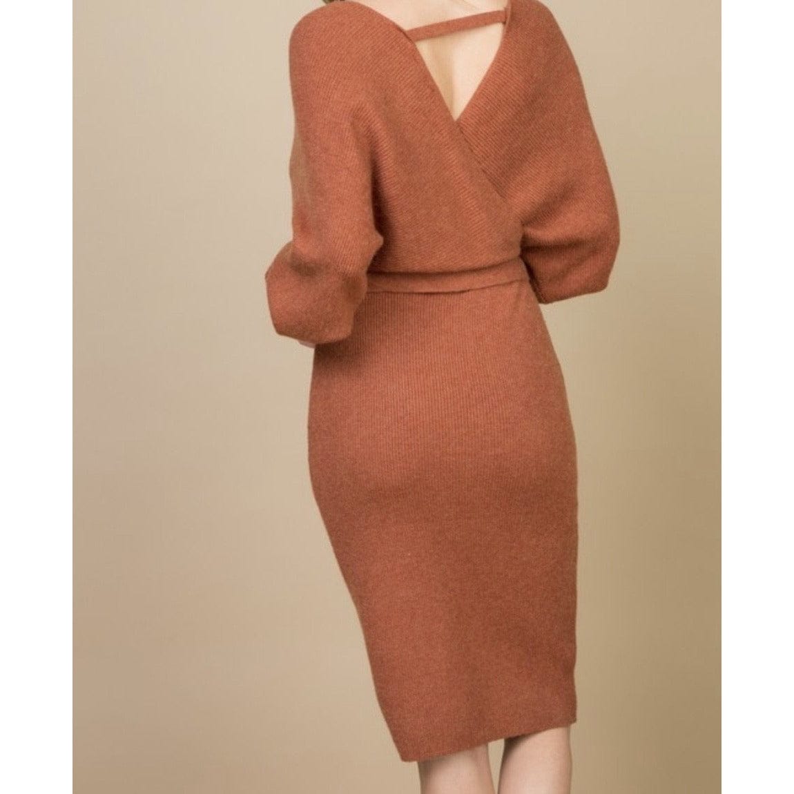 Cindy Midi Sweater Dress