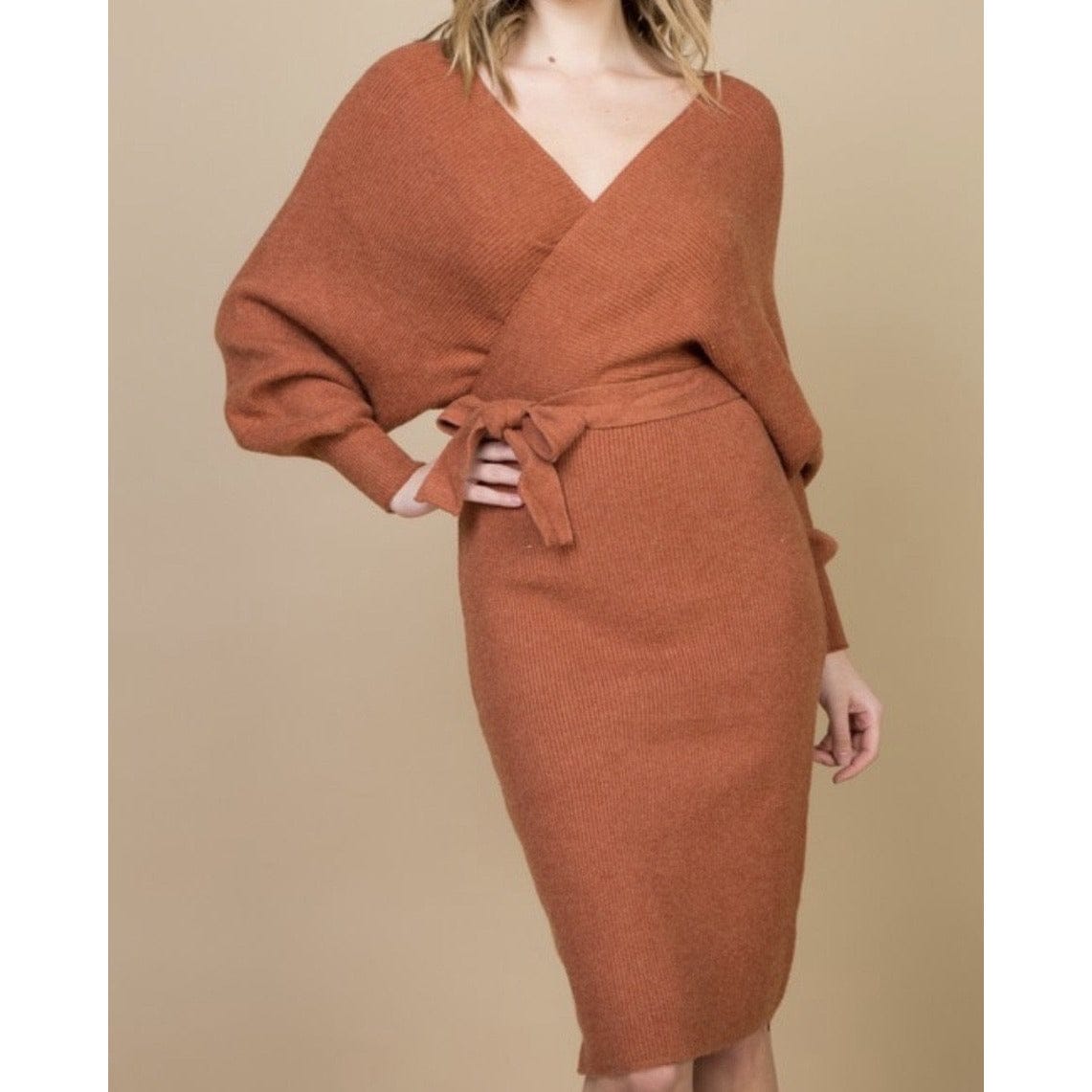 Cindy Midi Sweater Dress