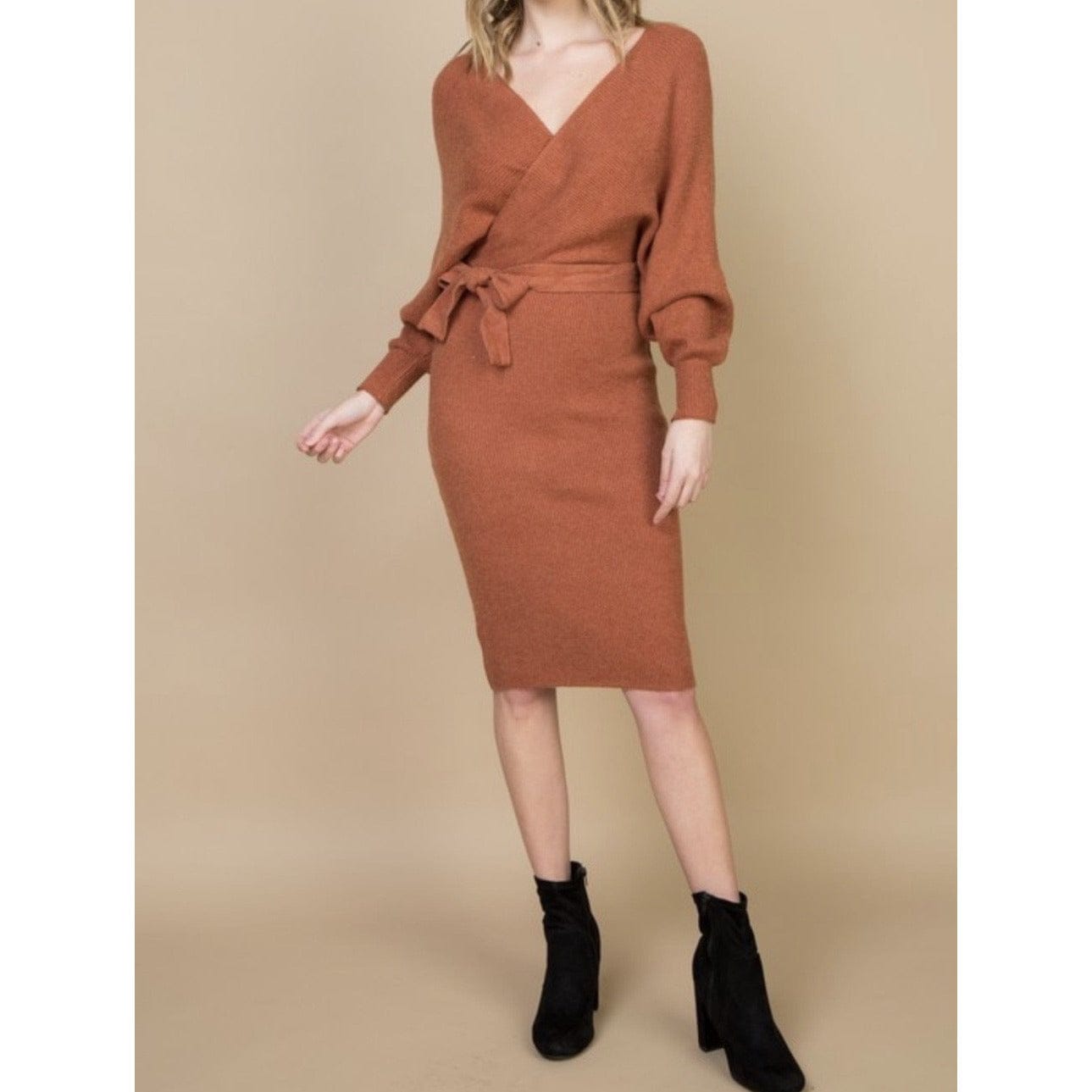 Cindy Midi Sweater Dress