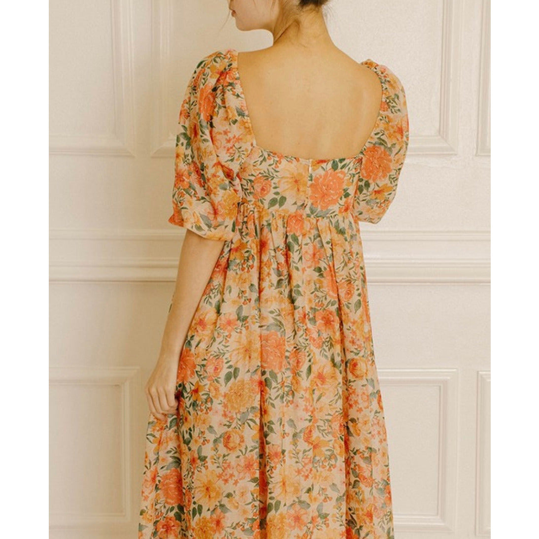 Arabella Floral Midi Dress