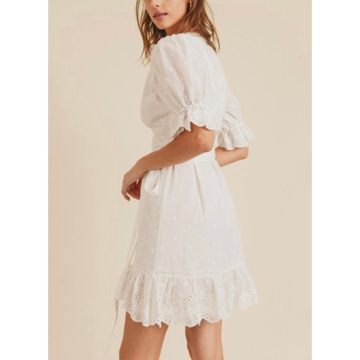 Sutton Spring Embroidered Mini Dress