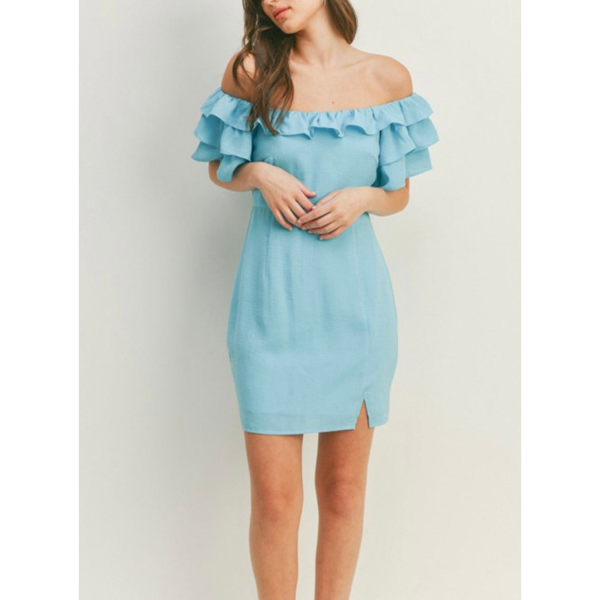 Skylar Summer Ruffled Mini Dress