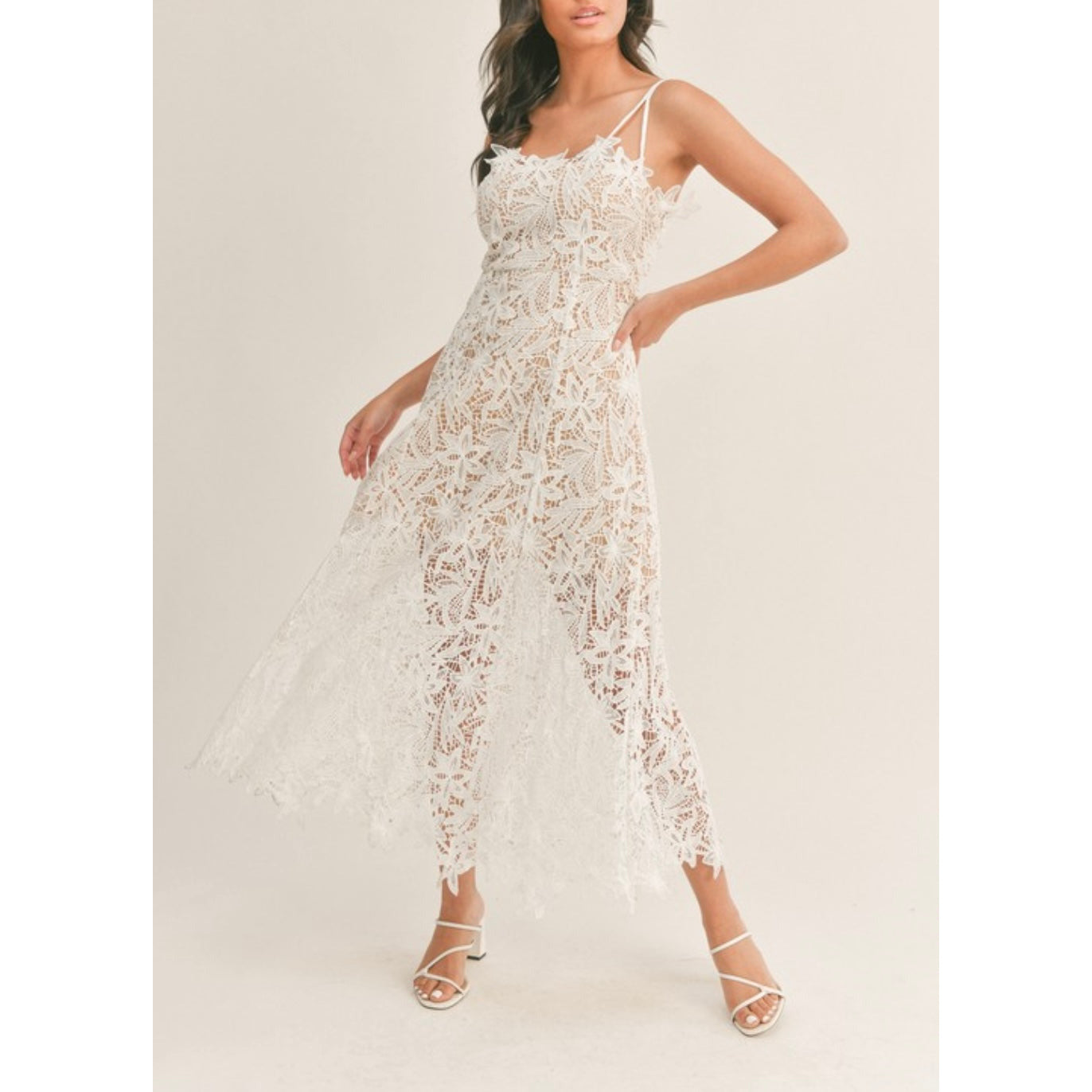 Quinn Bridal Midi Dress