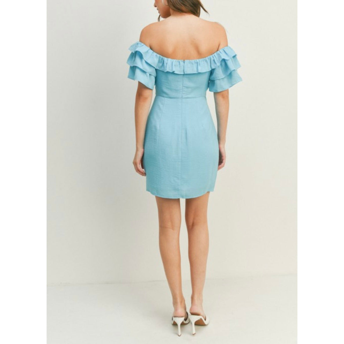 Skylar Summer Ruffled Mini Dress
