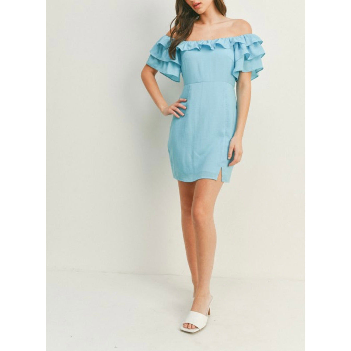 Skylar Summer Ruffled Mini Dress