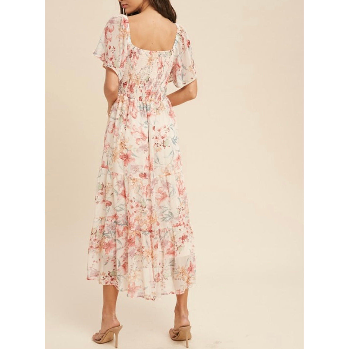 Londyn Spring Chiffon Dress
