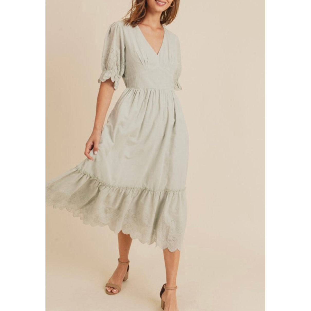Jessie Spring Embroidered Dress