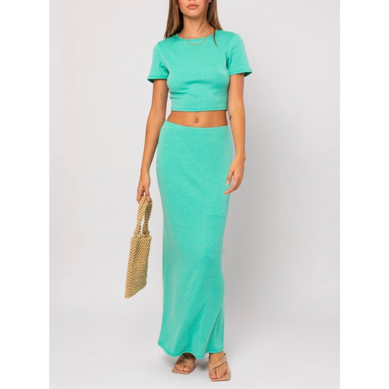 Kerri Spring Maxi Skirt Set