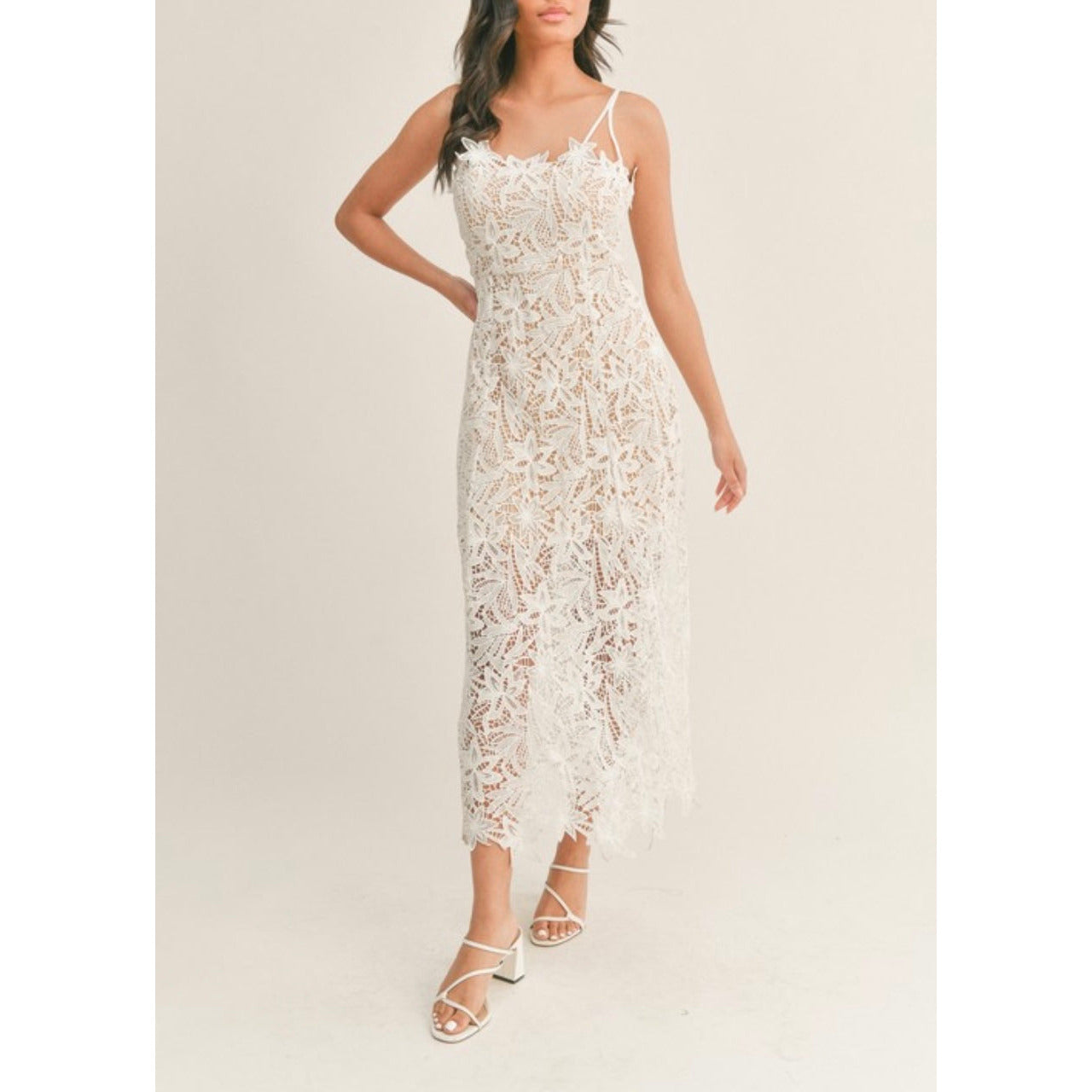 Quinn Bridal Midi Dress