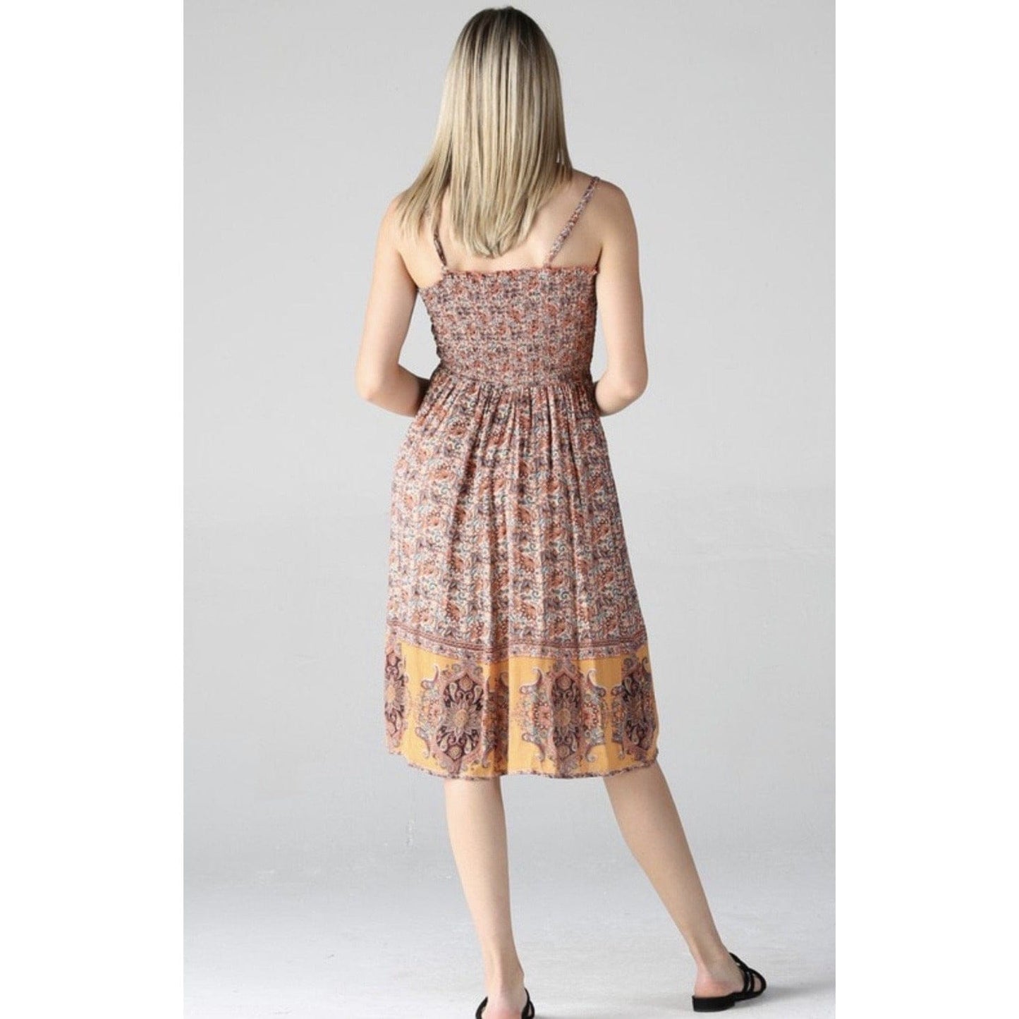 May Boho Midi Dress