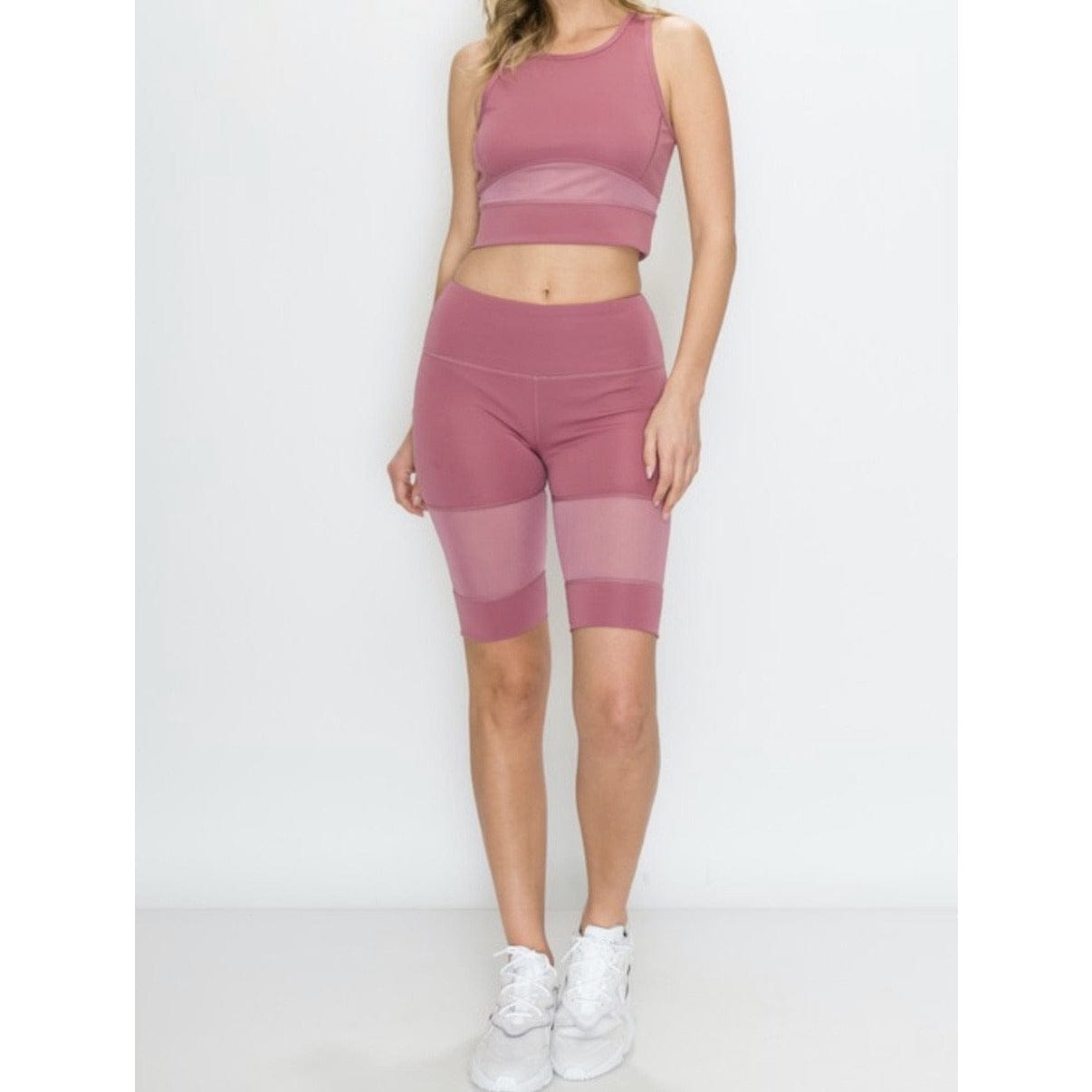 Mauve Top & Short Set