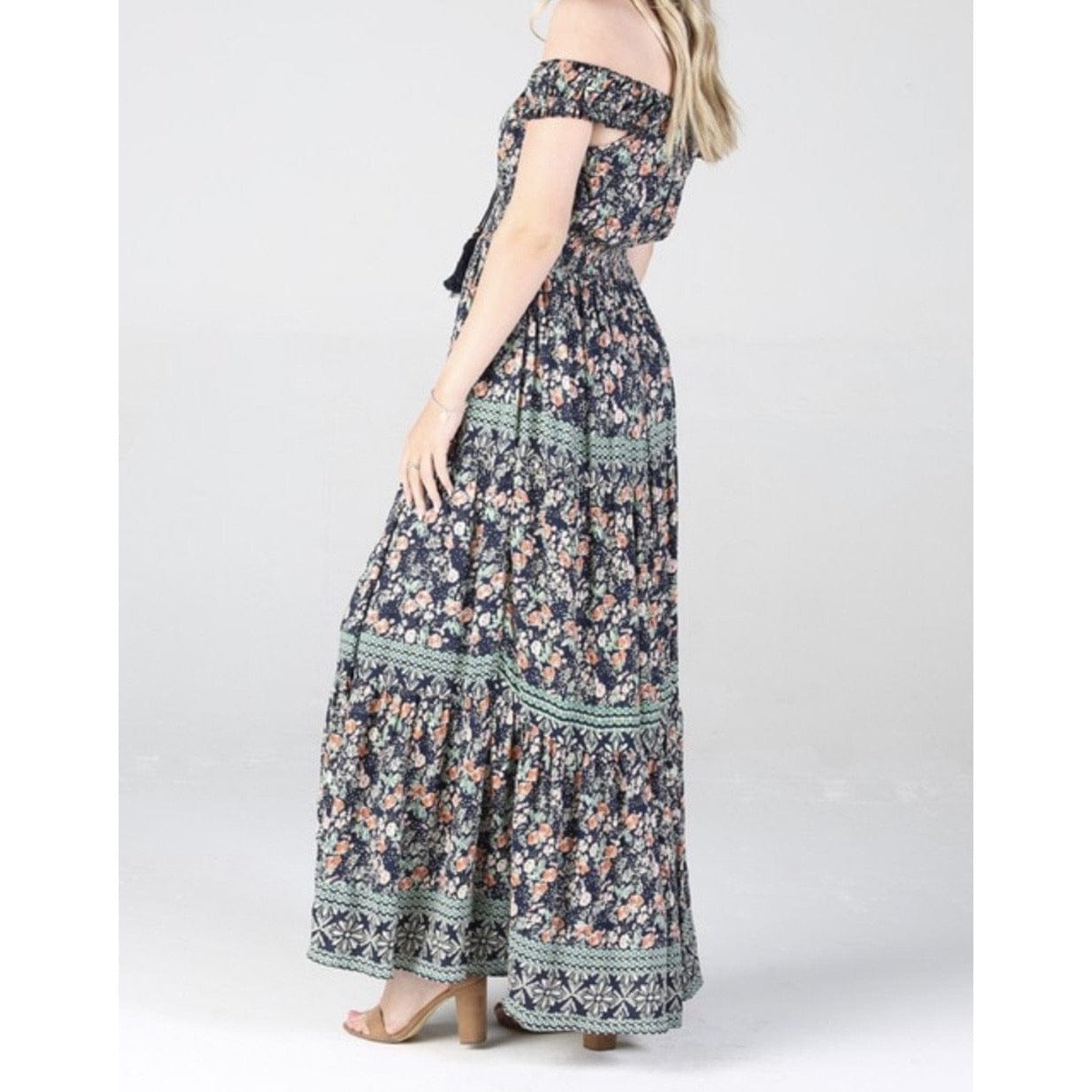Riley Tiered Ruffled Maxi Dress