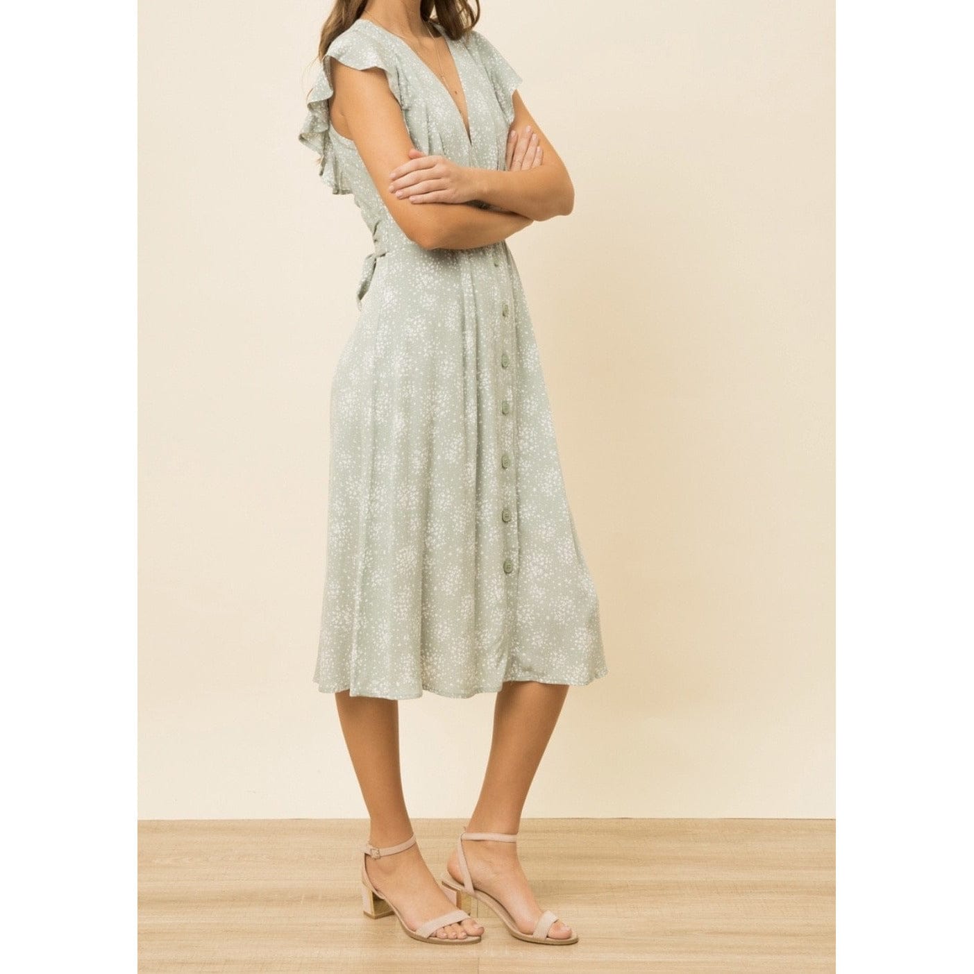 Bianca Floral Midi Dress