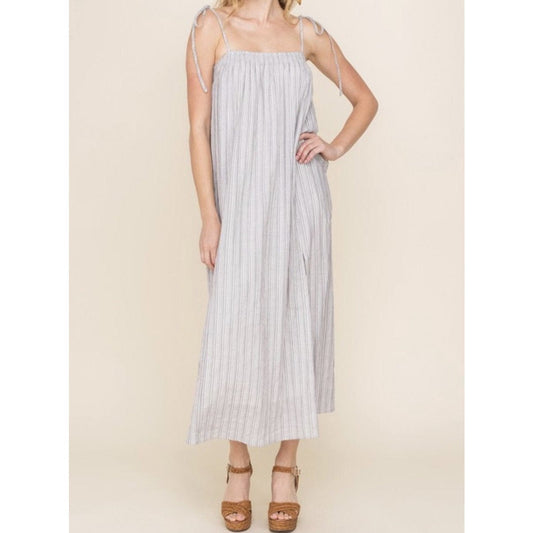Samantha Spring Stripe Maxi Dress