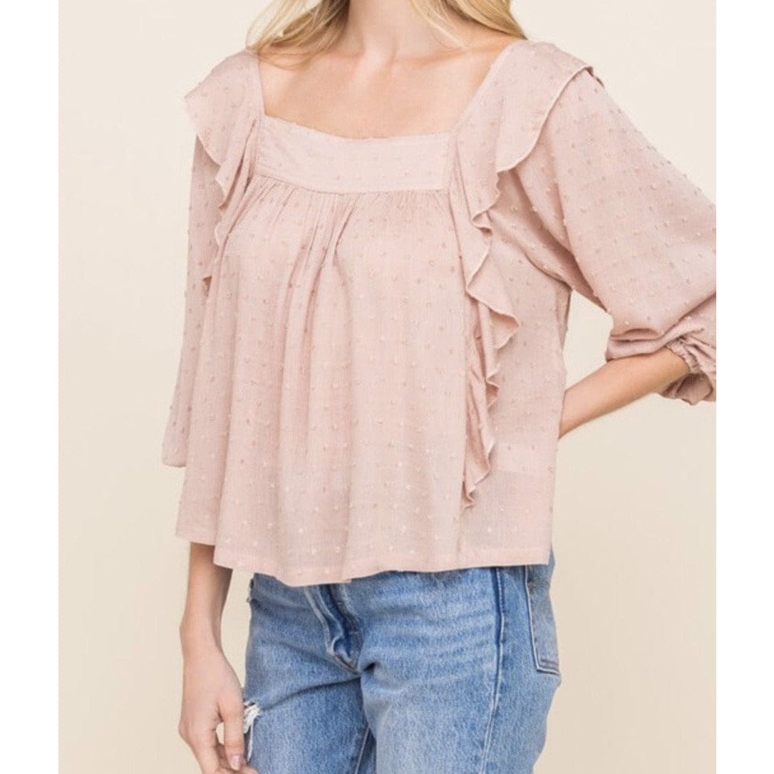 Caroline Ruffle Blouse