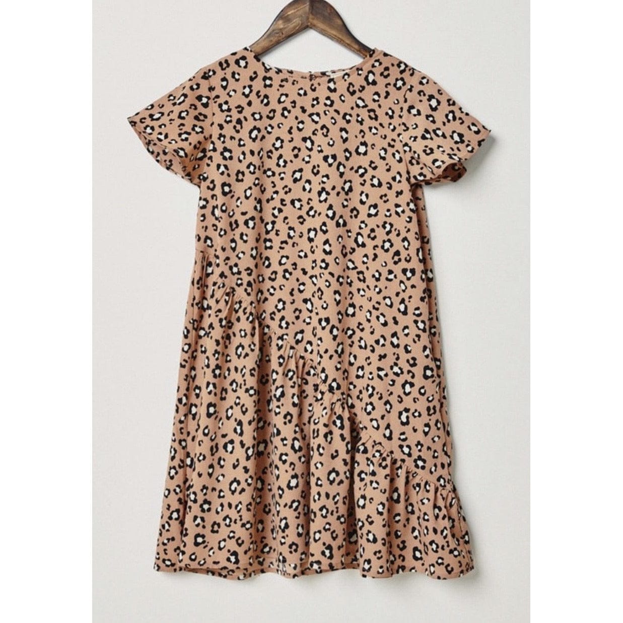 Girls Leopard Spring Dress
