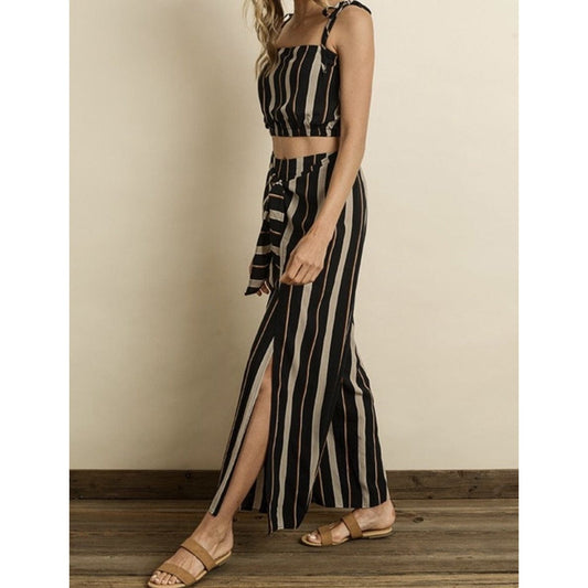 Nala Spring Crop Top and Pant Set