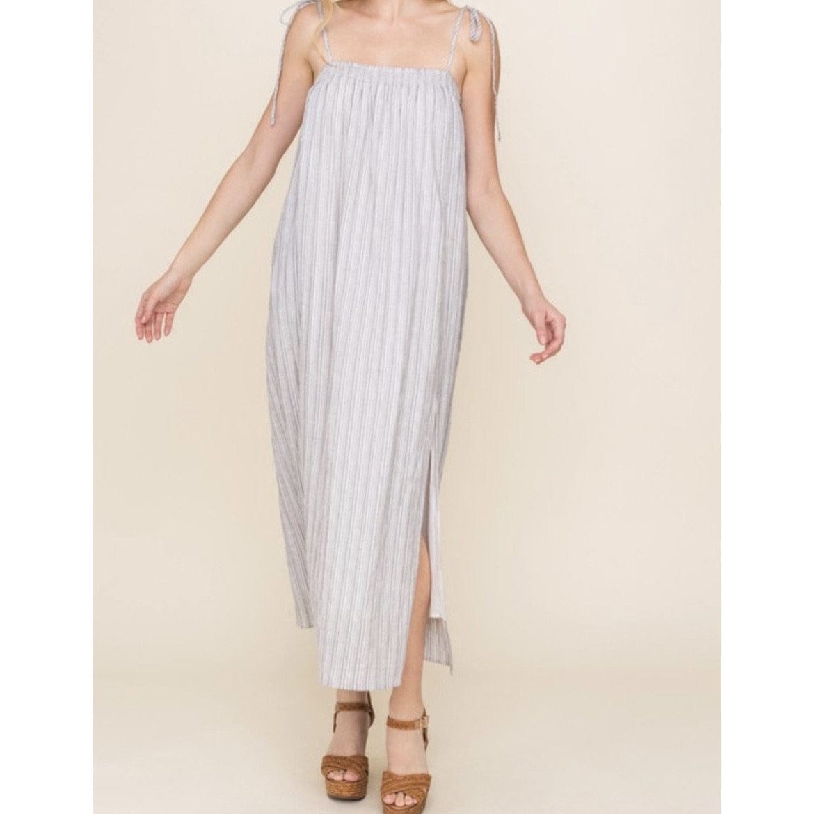 Samantha Spring Stripe Maxi Dress