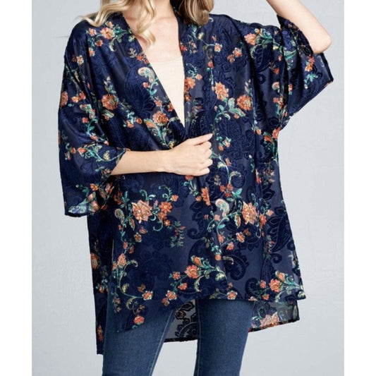 Bethany Floral Kimono