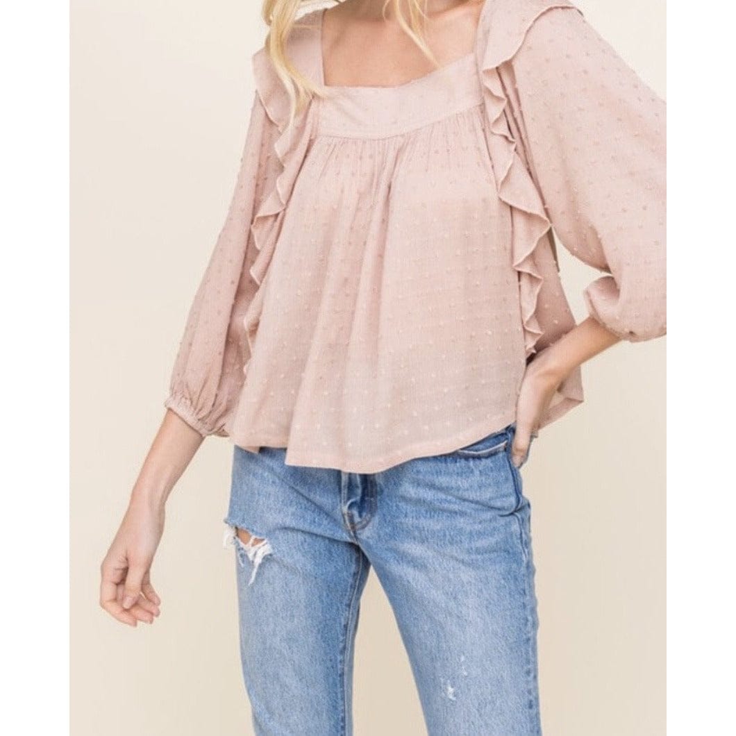 Caroline Ruffle Blouse