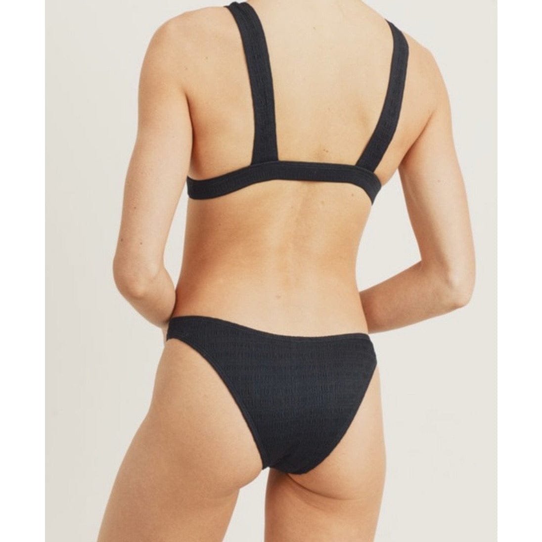 Livia Padded Black Bikini Set