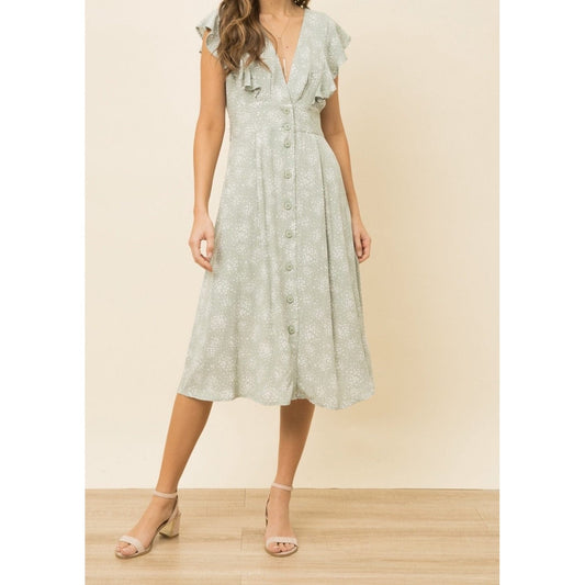 Bianca Floral Midi Dress