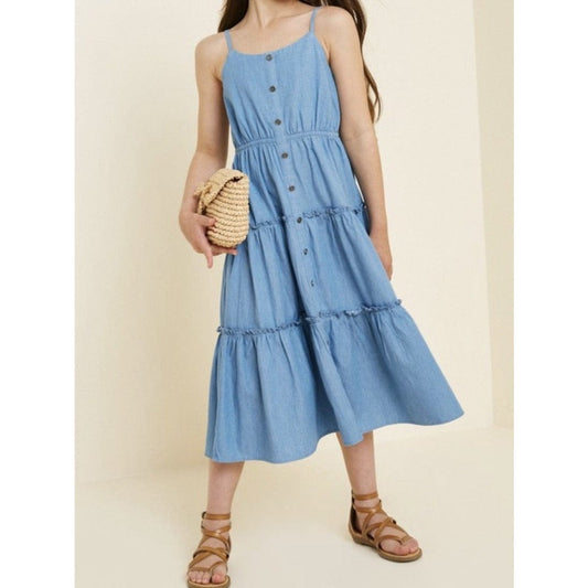 Girls Spring Tiered Dress