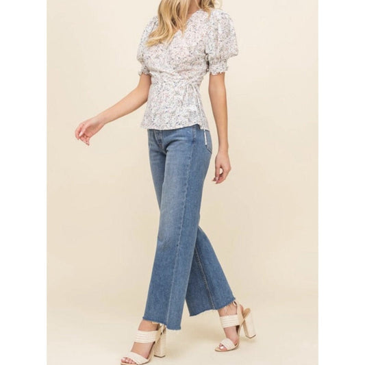 Evangeline Floral Top