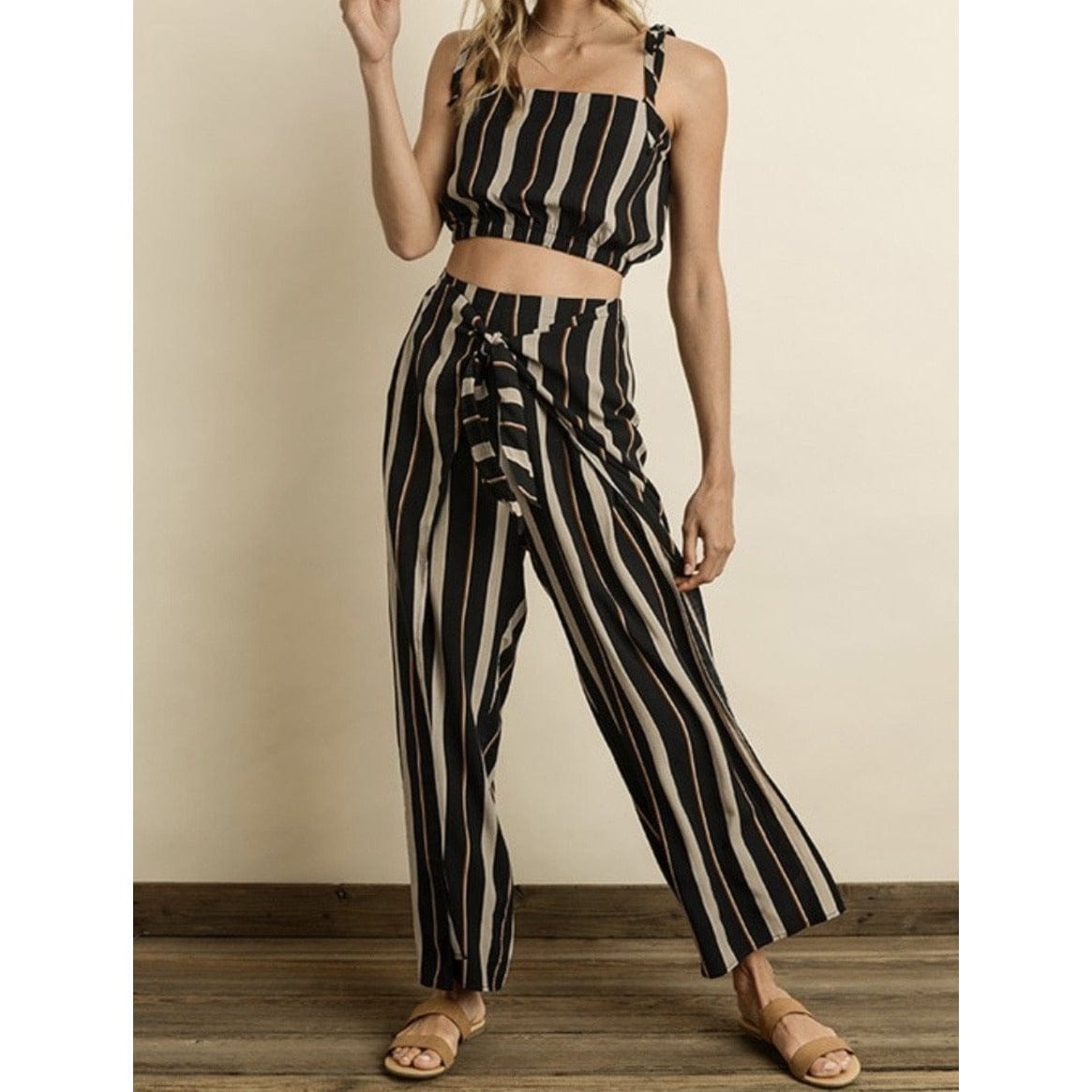 Nala Spring Crop Top and Pant Set