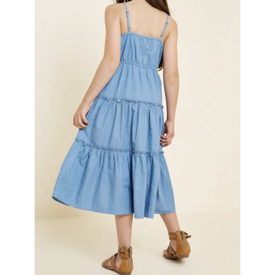 Girls Spring Tiered Dress