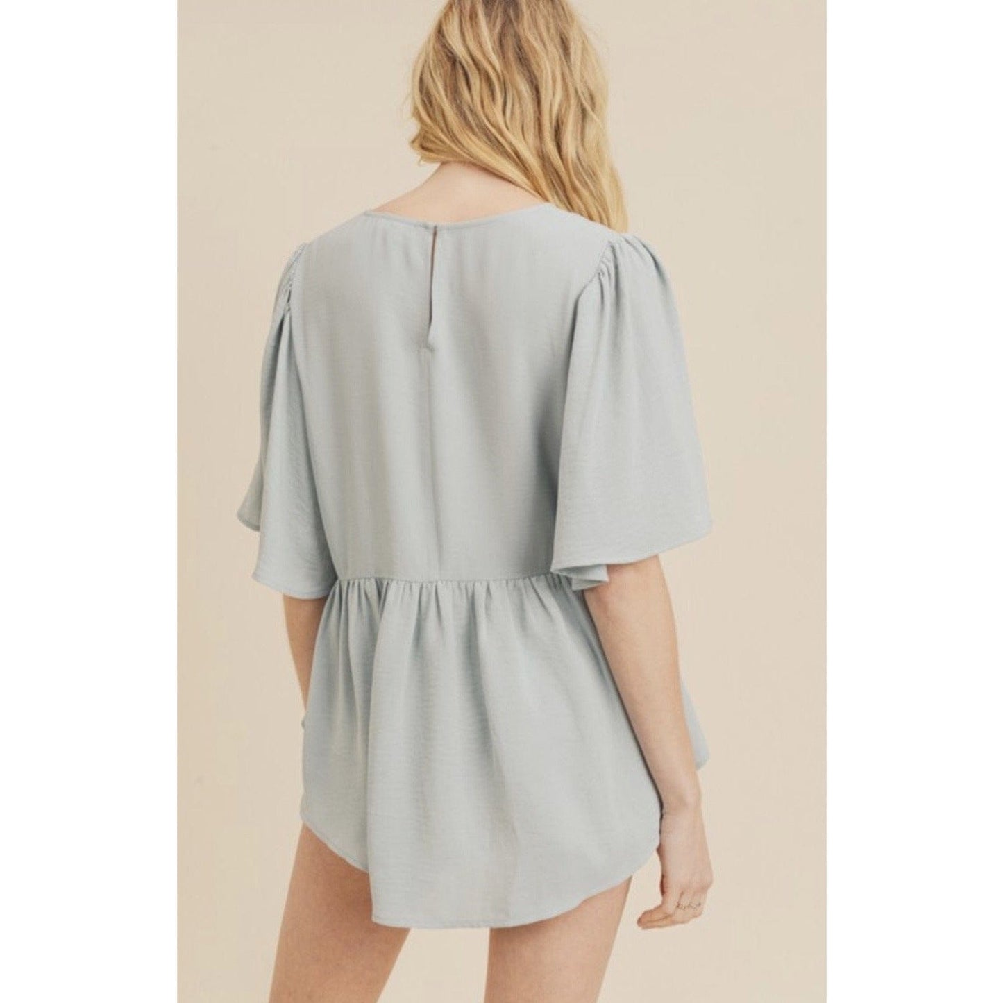 Gene Cute Spring Top - Blue