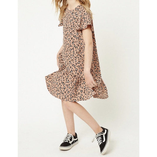 Girls Leopard Spring Dress