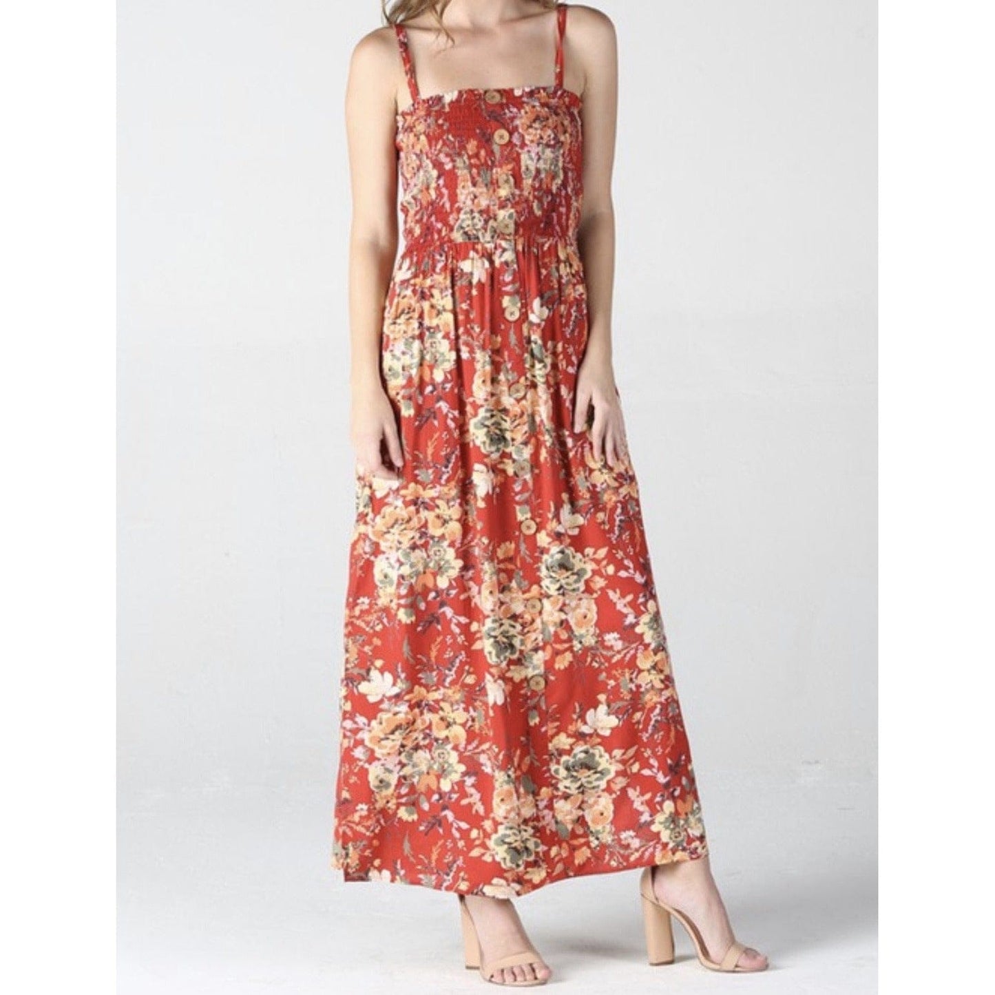 Peyton Floral Maxi Dress
