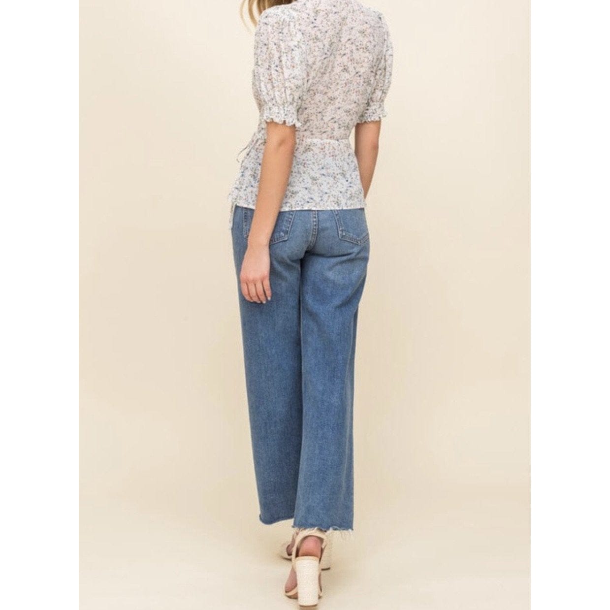 Evangeline Floral Top