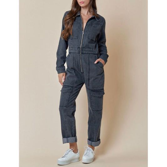 Ellis Denim Jumpsuit