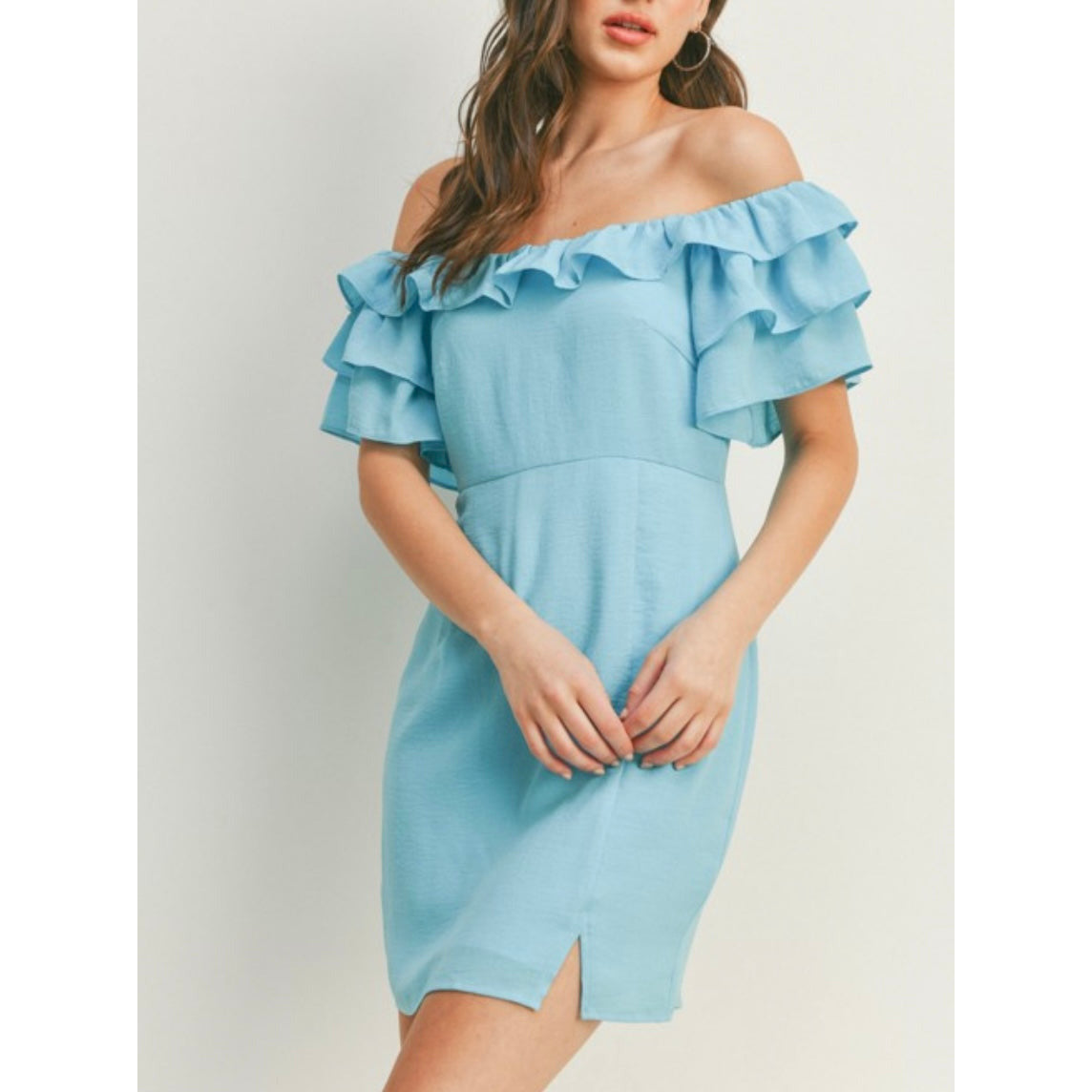 Skylar Summer Ruffled Mini Dress