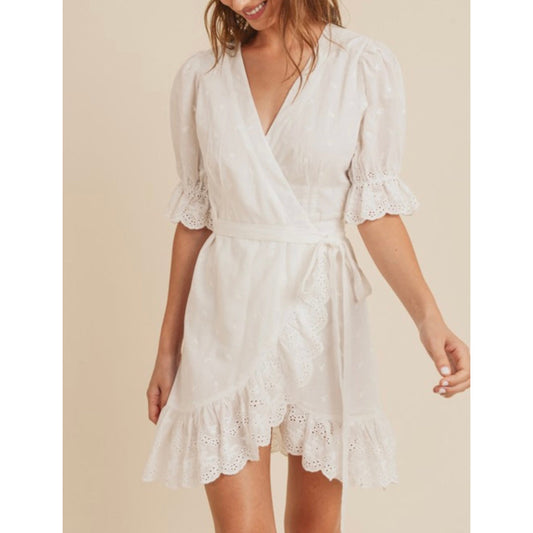 Sutton Spring Embroidered Mini Dress