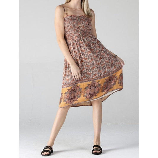 May Boho Midi Dress
